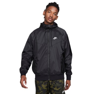 Ανδρικό Μπουφάν Μαύρο - Nike Sportswear Heritage Windrunner
