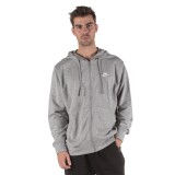 NIKE SPORTSWEAR CLUB MEN'S FULL-ZIP HOODIE BV2648-063 Γκρί Εικόνα 