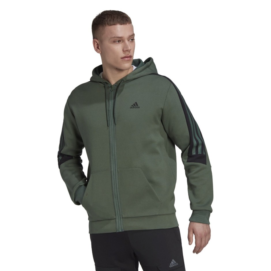 adidas Performance M FI 3S FZ HC5841 Χακί