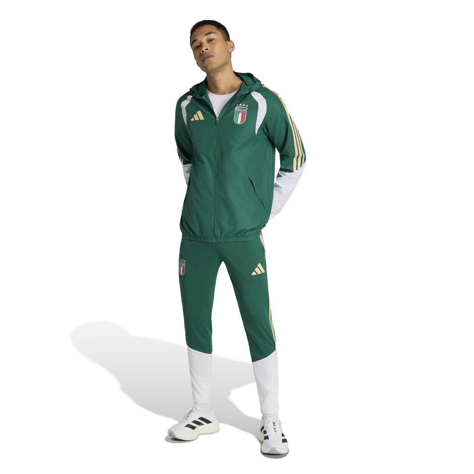 adidas Performance FIGC AW JKT JZ9361 Green