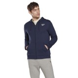 Ανδρική Ζακέτα Reebok Sport RI LEFT CHEST LOGO FUZZ Z Μπλε HH8315  Εικόνα 