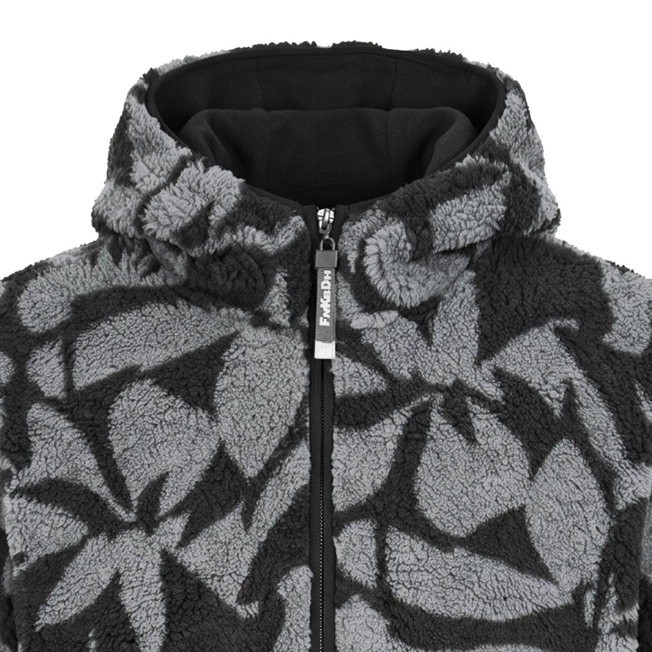 Men's Fleece Jacket Black - Funky Buddha