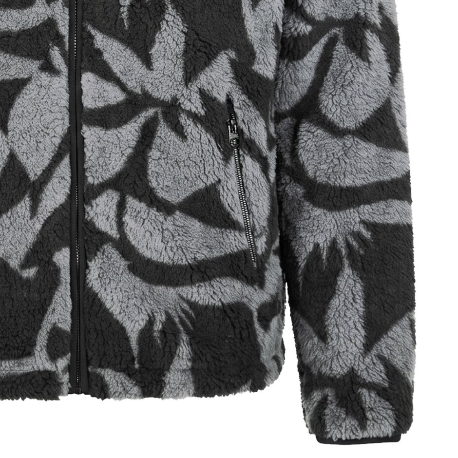 Men's Fleece Jacket Black - Funky Buddha