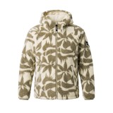 Men's Fleece Jacket Beige - Funky Buddha Image 