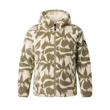 Men's Fleece Jacket Beige - Funky Buddha