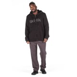 BODYTALK BDTK MEN'S HOODED ZIP SWEATER 1192-950122-00100 Μαύρο