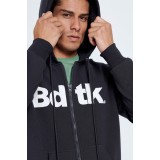Bodytalk Ανθρακί - Ανδρική Ζακέτα Εικόνα 1