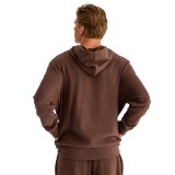Men's Full-Zip Hoodie Brown - Bodytalk  Image 0