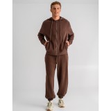 Men's Full-Zip Hoodie Brown - Bodytalk  Image 4