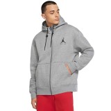 JORDAN M J JUMPMAN AIR FLEECE FZ CK6679-091 Grey Image 