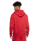 JORDAN M J JUMPMAN AIR FLEECE FZ CK6679-687 Red Image 0