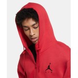 JORDAN M J JUMPMAN AIR FLEECE FZ CK6679-687 Red Image 2