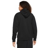 JORDAN ESSENTIALS MEN'S FLEECE FULL-ZIP HOODIE DA9810-010 Black Image 0