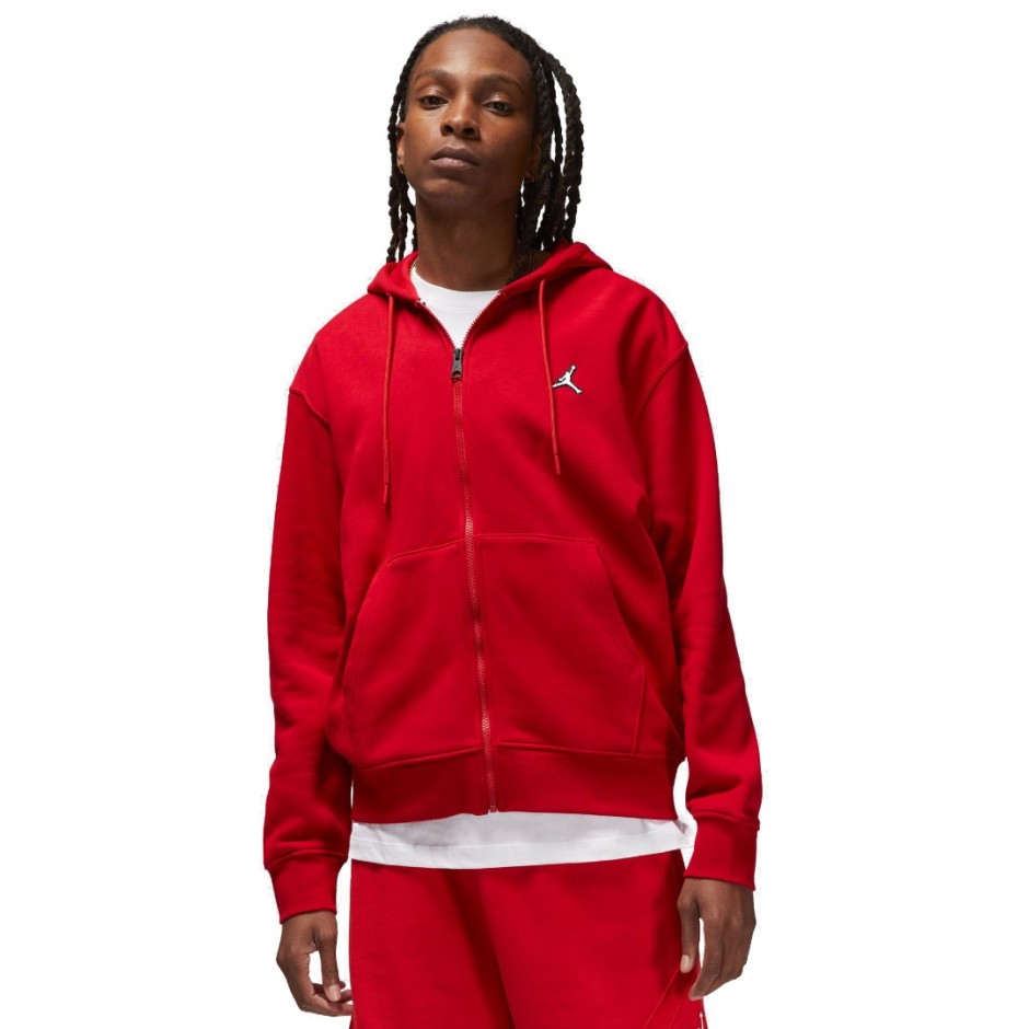 Ανδρική Ζακέτα JORDAN M J ESS FLC FZ HOODIE Κόκκινο DQ7350-687 