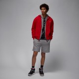 JORDAN BROOKLYN FLEECE FULL ZIP HOODIE FV7289-687 Red Image 6