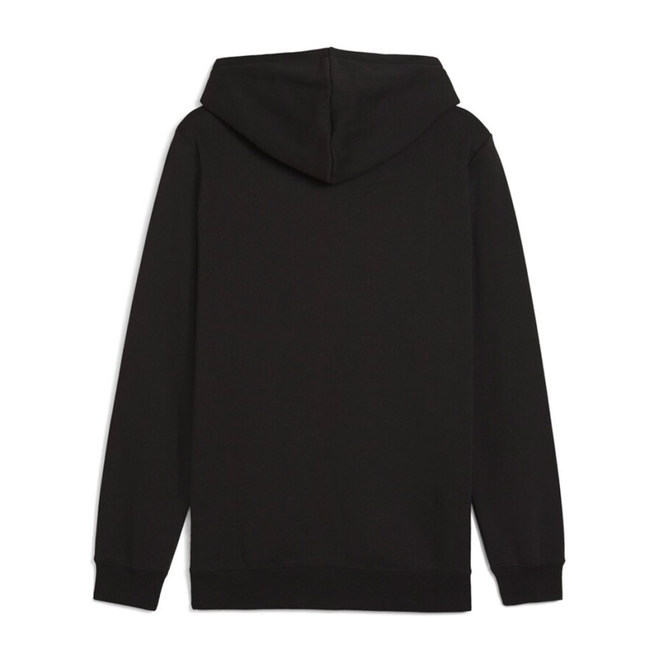 PUMA ESS NO. 1 LOGO FULL-ZIP HOODIE FL 682586-01 Black