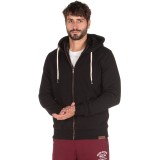 BODY ACTION HOODED SWEAT JACKET 073917-01-01 Black Image 