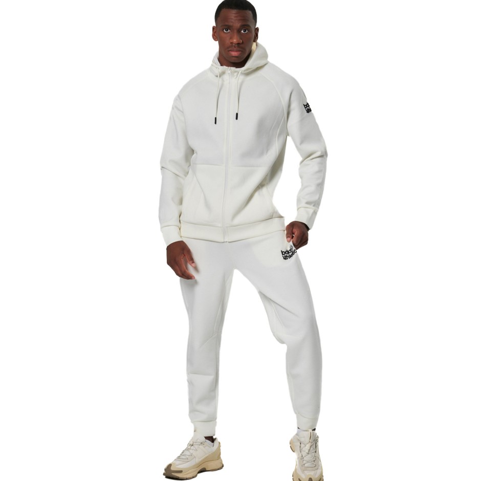 Ανδρική Ζακέτα Εκρού - Body Action Tech Fleece