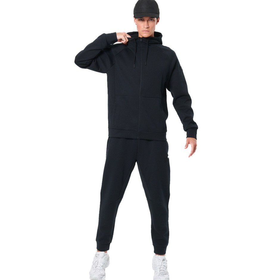 Ανδρική Ζακέτα Μαύρη - Body Action Tech Fleece