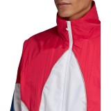 adidas Originals BIG TREFOIL OUTLINE WOVEN COLORBLOCK TRACK JACKET GE6224 Colorful Image 5