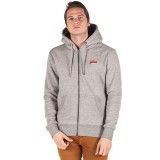 SUPERDRY ORANGE LABEL CALI ZIP HOODIE M2000028A-U6O Γκρί Εικόνα 