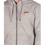 SUPERDRY ORANGE LABEL CALI ZIP HOODIE M2000028A-U6O Γκρί Εικόνα 1