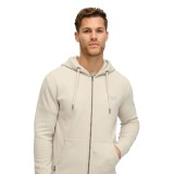 SUPERDRY OVIN ESSENTIAL LOGO ZIP HOODIE M2013116D-1LC Beige Image 0