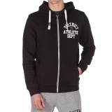 DISTRICT75 MEN'S FULL ZIP HOODIE 120MHZ-770 Μαύρο Εικόνα 