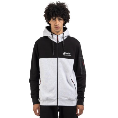 Ανδρική Ζακέτα Γκρι - District75