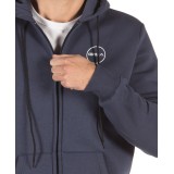 GSA SUPERCOTTON ZIPPER HOODIE 17-17026-03 INK Μπλε