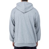 GSA SPORT HOODIE JACKET (BRUSHED) 28-1405-GREY MELANGE Grey Image 0