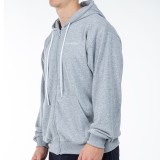 GSA SPORT HOODIE JACKET (BRUSHED) 28-1405-GREY MELANGE Grey Image 1