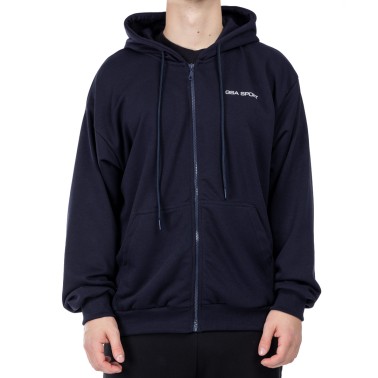 GSA SPORT HOODIE JACKET (BRUSHED) 28-1405-BLUE MARINE Blue