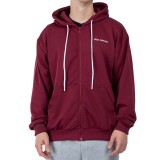 GSA SPORT HOODIE JACKET (BRUSHED) 28-1405-OXBLOOD Βordeaux Image 