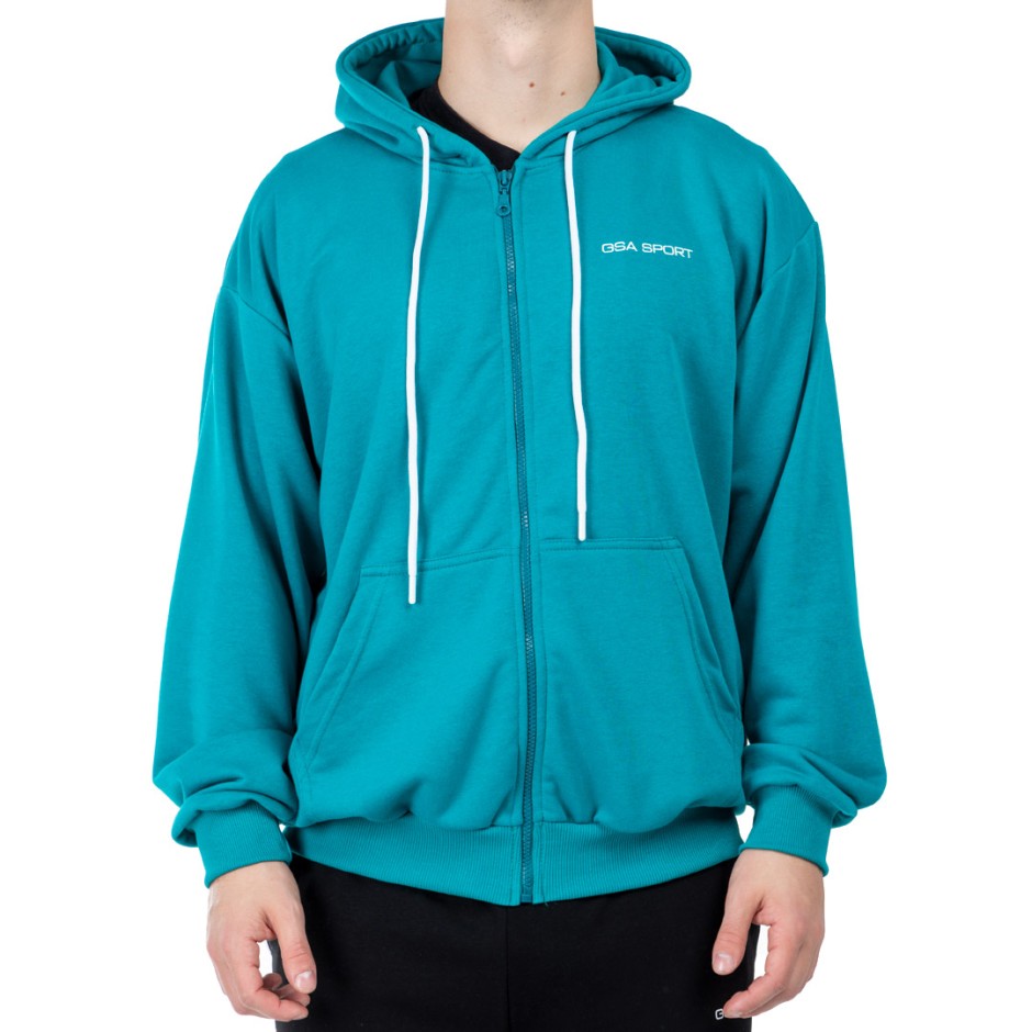 GSA SPORT HOODIE JACKET (BRUSHED) 28-1405-PETROL Petrol