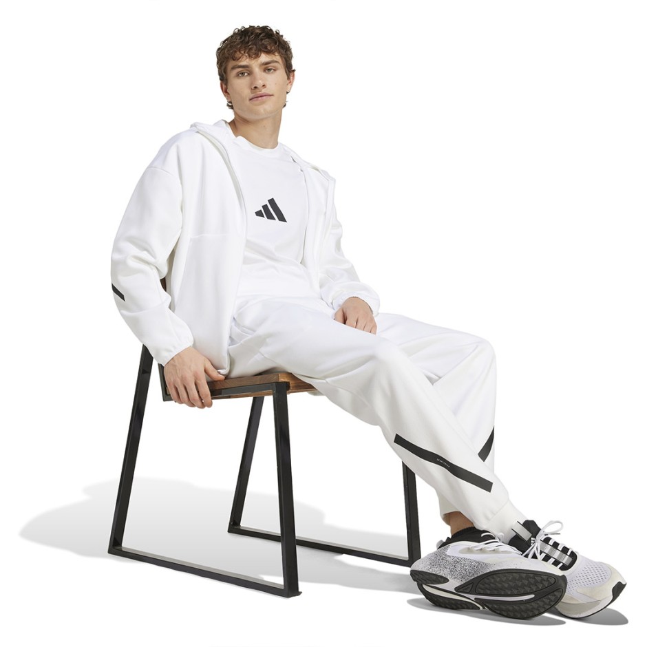 Ανδρική Ζακέτα Λευκή - adidas Sportswear Z.N.E. 