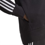 Ανδρική Ζακέτα Μαύρη - adidas Sportswear Essentials French Terry 3-Stripes Εικόνα 4