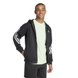 Ανδρική Ζακέτα Μαύρη - adidas Sportswear Future Icons 3-Stripes Εικόνα 3