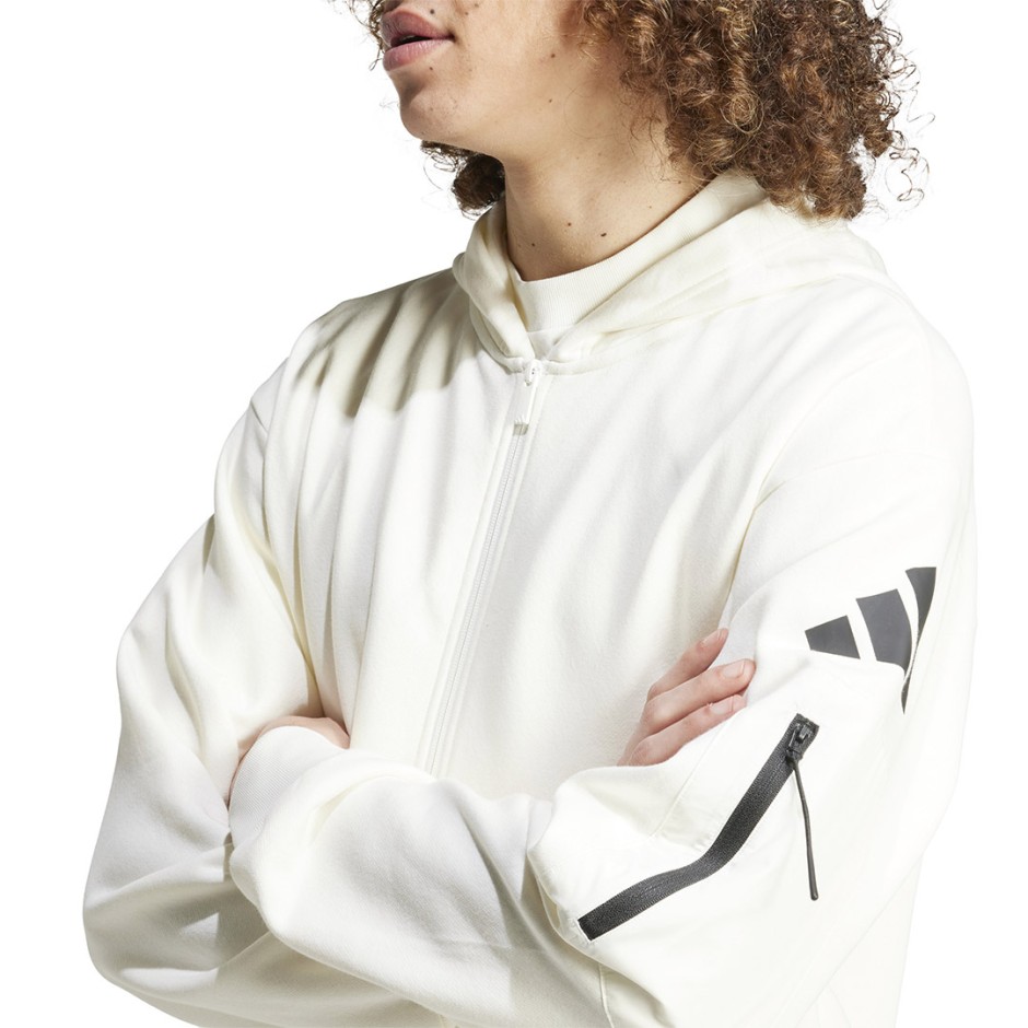 adidas sportswear M CE FZ HD GD JF3296 Ecru