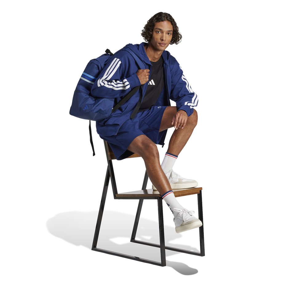 adidas sportswear M 3S FT FZ HD JE6341 Blue