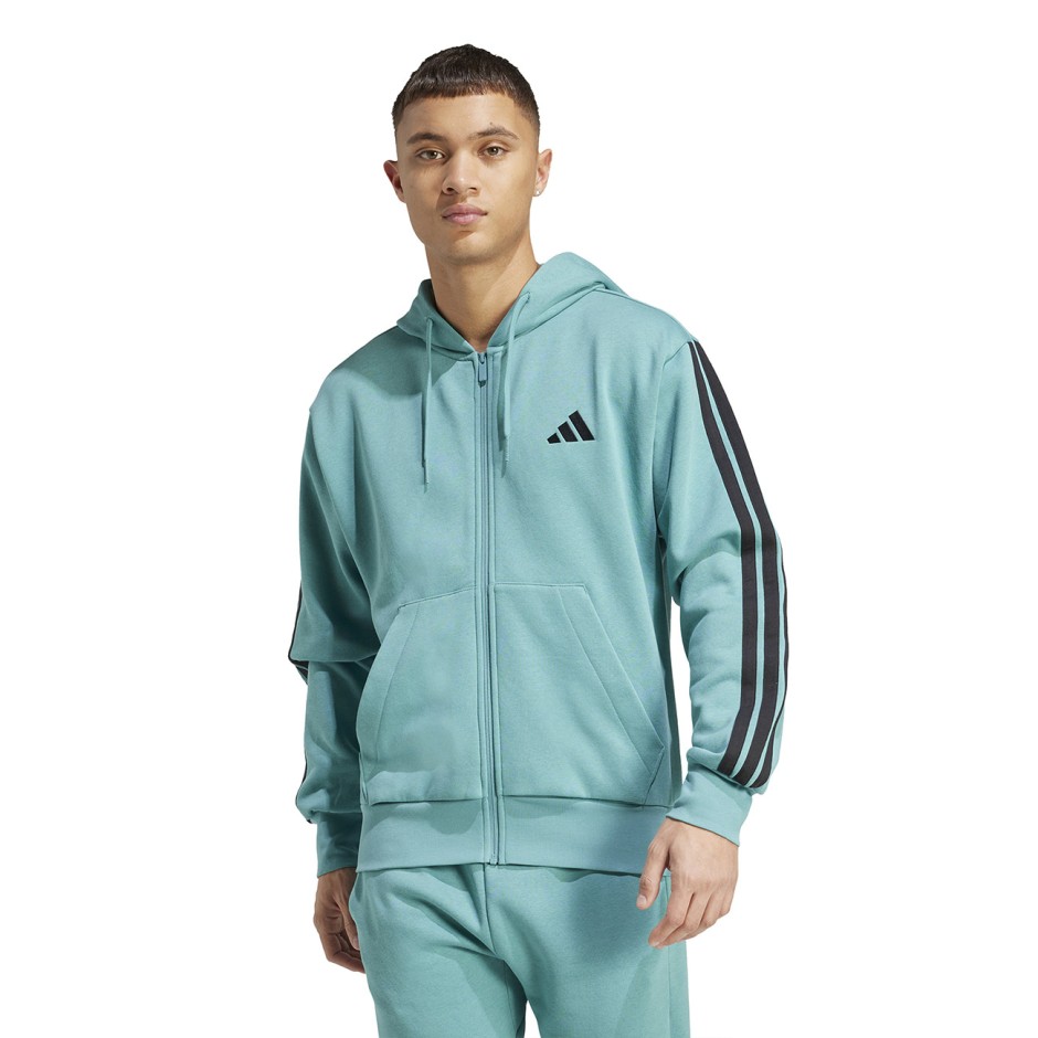 adidas sportswear M 3S FL FZ HD JX0698 Βεραμάν - Zakcret.gr