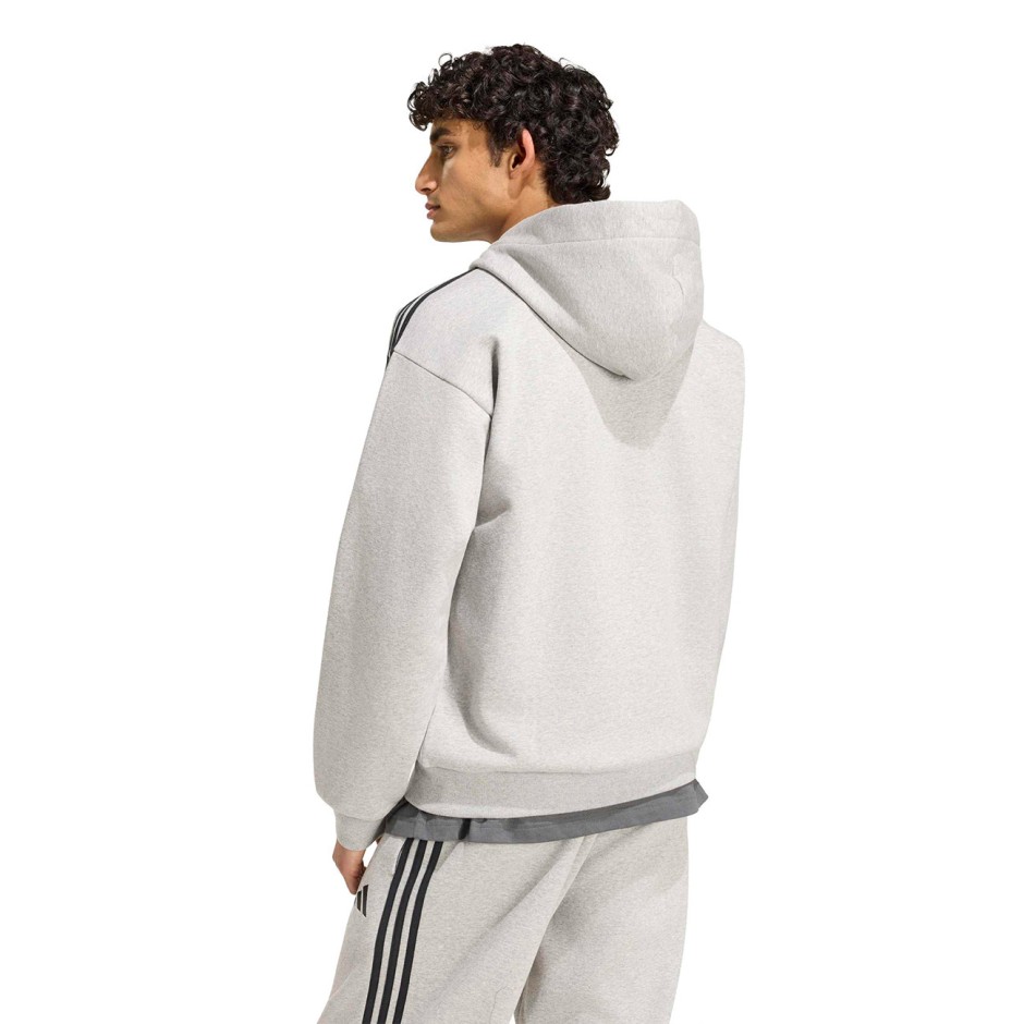 adidas sportswear M 3S FL FZ HD KY4141 Grey
