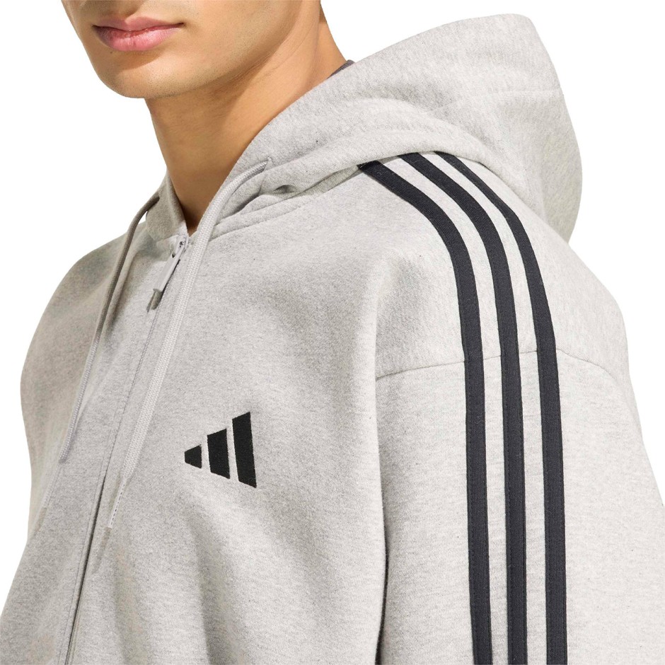 adidas sportswear M 3S FL FZ HD KY4141 Grey