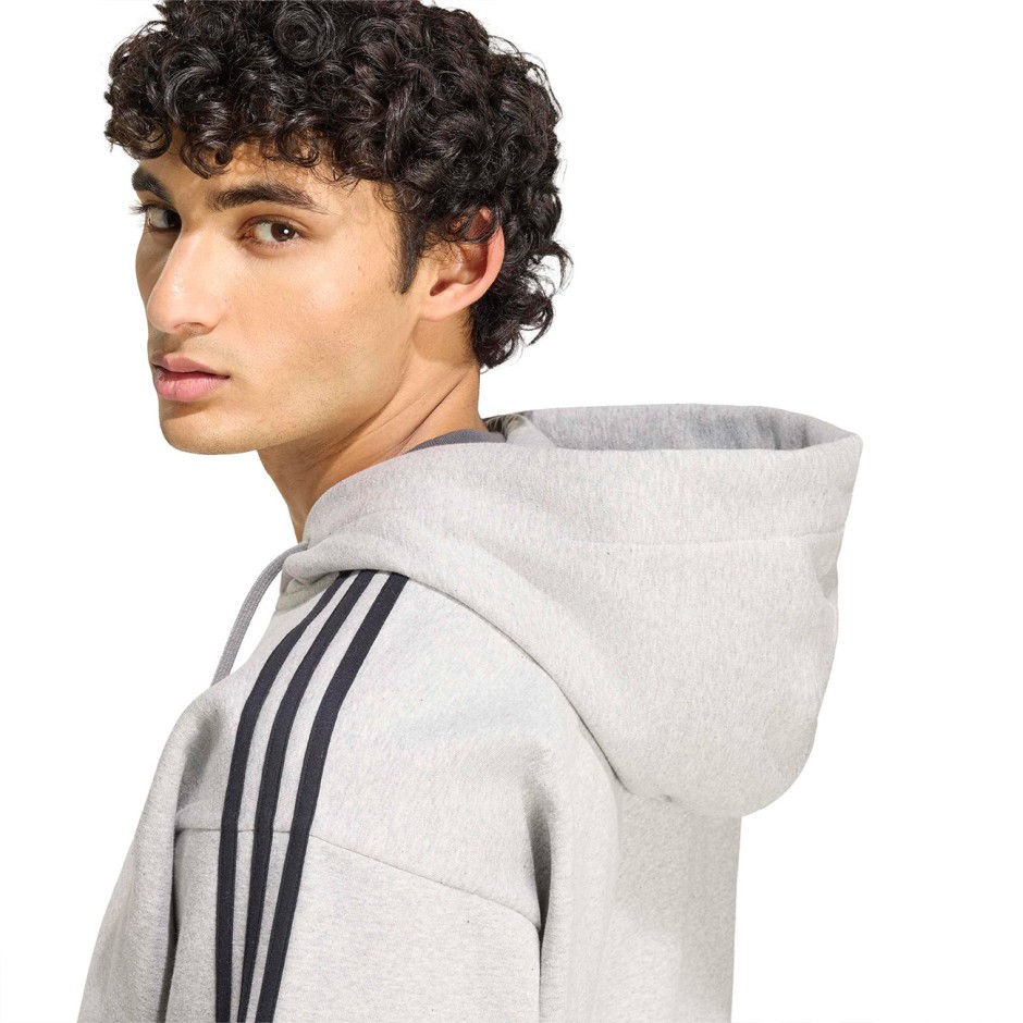adidas sportswear M 3S FL FZ HD KY4141 Grey