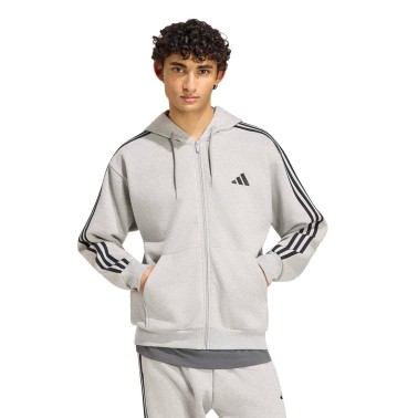 adidas sportswear M 3S FL FZ HD KY4141 Grey