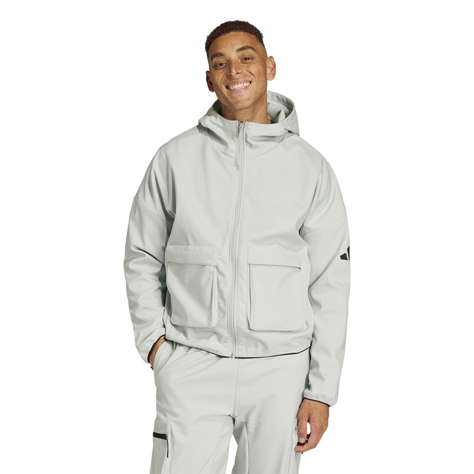 adidas sportswear M CE Q1 PR FZHD JF3302 Grey