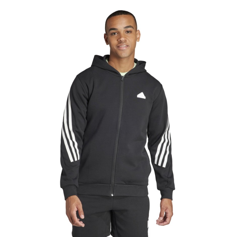 Ανδρική Ζακέτα Μαύρη - adidas Sportswear Future Icons 3-Stripes