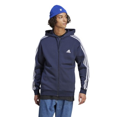 adidas sportswear M 3S FL FZ HD IJ6478 Blue