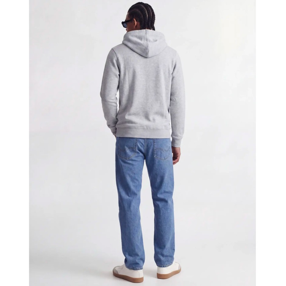 JACK & JONES JJEBRADLEY SWEAT ZIP HOOD NOOS 12249342-4385559 Grey