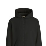 JJ REBEL JREBCREST SWEAT ZIP HOOD 12307284-BLACK Μαύρο Εικόνα 0